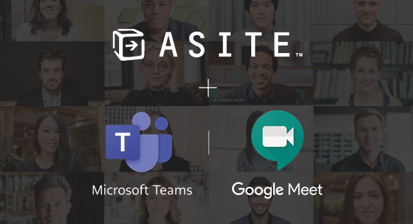 Asite integrates with Microsoft Teams and Google Meet as part of a new wave of tools to support clients during COVID-19